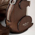 MULBERRY Case Keyring in Squirrel
