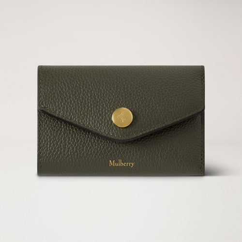 MULBERRY Folded Multi-Card Wallet SCG in Juniper Green