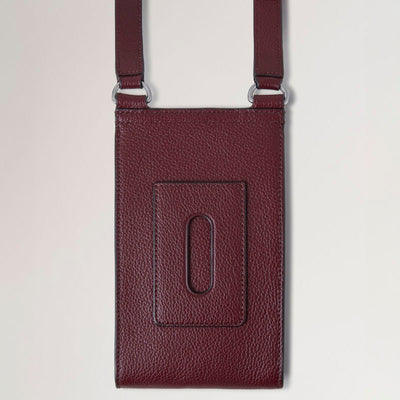 MULBERRY Mini Antony Pouch SCG Bag in Black Cherry
