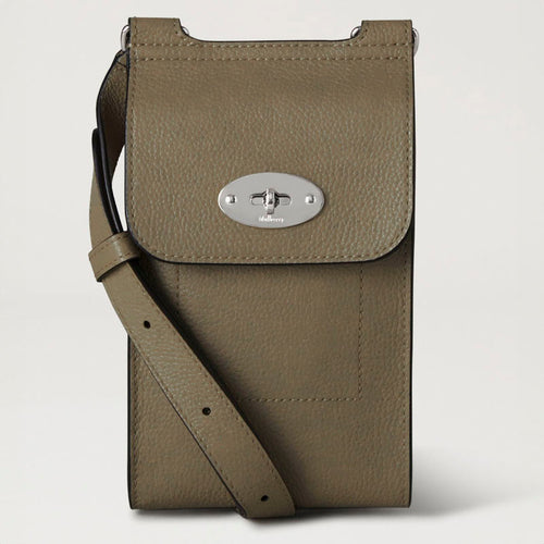 MULBERRY Mini Antony Pouch SCG Bag in Linen Green