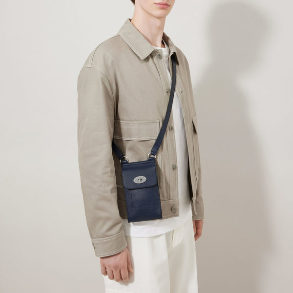 MULBERRY Mini Antony Small Classic Grain in Night Sky