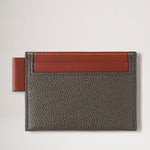 MULBERRY Credit Card Slip Eco Scotchgrain in Mole/Cognac