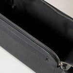 MULBERRY Double Zip Wash Case in Black