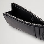 MULBERRY Continental Zipped Long Card Holder SCG in Black