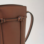 MULBERRY Clovelly Phone Pouch Micro Classic Grain in Bright Oak