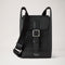 MULBERRY Chiltern Small Classic Grain Phone Pouch in Black