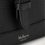 MULBERRY Chiltern Small Classic Grain Phone Pouch in Black