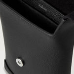 MULBERRY Chiltern Small Classic Grain Phone Pouch in Black