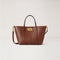 MULBERRY Mini Bayswater Tote Two Tone Small Classic Grain in Oak