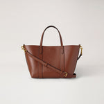 MULBERRY Mini Bayswater Tote Two Tone Small Classic Grain in Oak