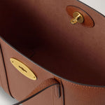 MULBERRY Mini Bayswater Tote Two Tone Small Classic Grain in Oak