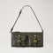 MULBERRY Mini Roxanne Shoulder Bag in Juniper Green Heritage NVT