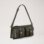 MULBERRY Mini Roxanne Shoulder Bag in Juniper Green Heritage NVT