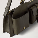 MULBERRY Mini Roxanne Shoulder Bag in Juniper Green Heritage NVT