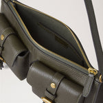 MULBERRY Mini Roxanne Shoulder Bag in Juniper Green Heritage NVT