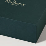 MULBERRY Skinny Scarf in Heart Pocket Pigment Blue