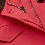 SKALL Gaby City jacket in Aurora Red