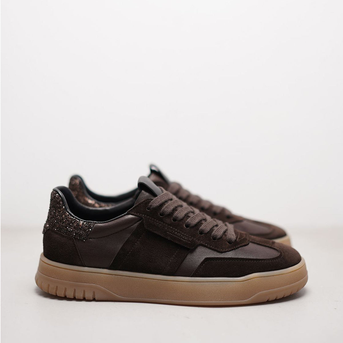 KENNEL & SCHMENGER Gaz Suede Sneakers in Brown