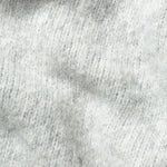 EDMMOND STUDIOS Glasgow Sweater in Plain Light Grey Melange