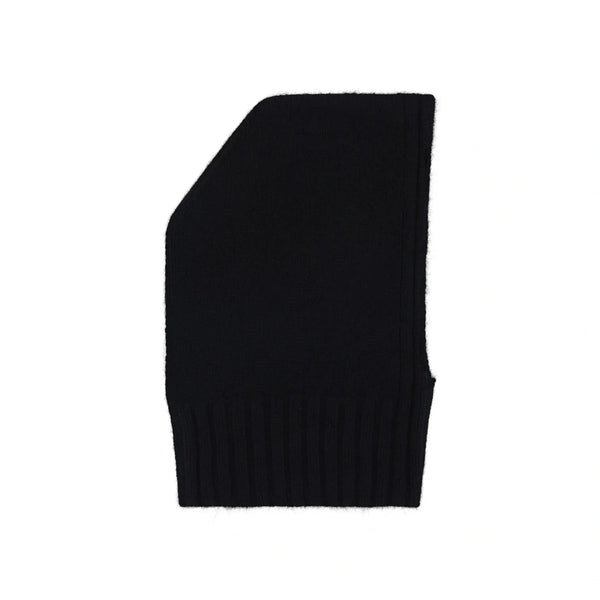 QUINTON & CHADWICK Angora Hooded Cowl in Black