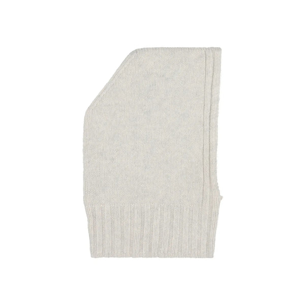 QUINTON & CHADWICK Angora Hooded Cowl in Moon