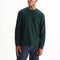 WAX LONDON Hayden Emorised Cotton Long Sleeve T Shirt in Dark Green