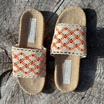 LES MAURICETTES Hermaline Sandals in Orange