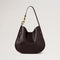 MULBERRY Hackney Shiny Buffalo Shoulder Bag in Ebony