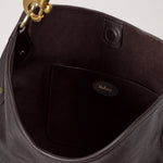 MULBERRY Hackney Shiny Buffalo Shoulder Bag in Ebony