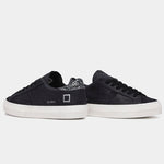 D.A.T.E Hill Low Vintage Calf Sneakers in Black