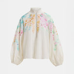 ESSENTIEL ANTWERP Hitrus Appliqued Detail Top in Off White