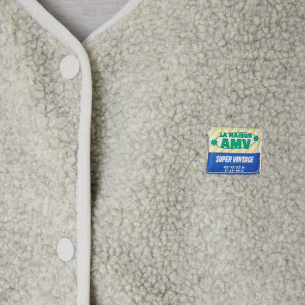 AMERICAN VINTAGE Hoktown Fleece in Polar Melange