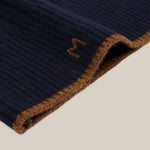MOISMONT Irma No227 Merino Wool Hood in Magic Blue