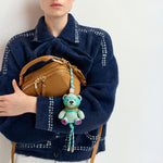 ESSENTIEL ANTWERP Ihoops Cardigan with Bow in Navy