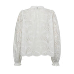MOS MOSH MMTazzin Caza Blouse in White