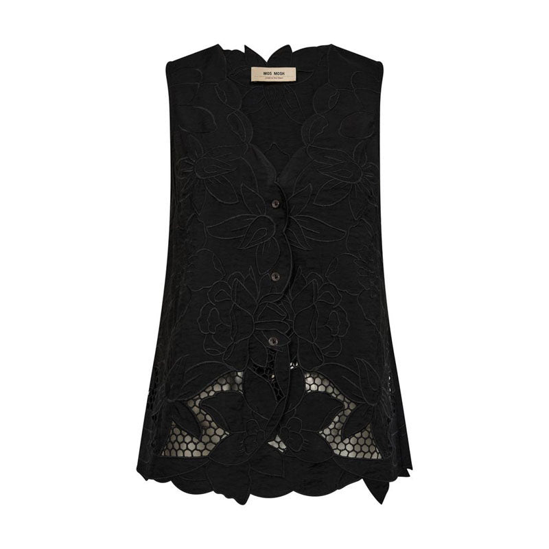 MOS MOSH MMDaima Brodie Top in Black
