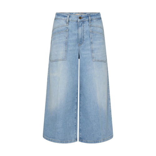 MOS MOSH MMCulotte Sagai Jeans in Light Blue