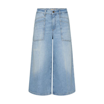 MOS MOSH MMCulotte Sagai Jeans in Light Blue