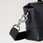 MULBERRY Mini Crossbody Clipper Eco Scotchgrain in Black