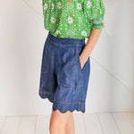 BONTE Hugo Short in Mid Wash Denim