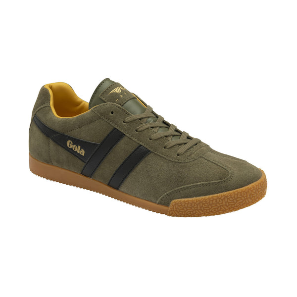 GOLA Harrier Trainer in Khaki/Black/Sun