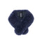 HELEN MOORE Faux Sheepskin Vintage Collar in Navy