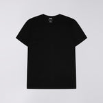 EDWIN Double Pack Short Sleeve T-Shirt in Black