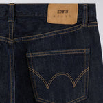 Kaihara Regular Tapered Jeans in Blue Rinsed