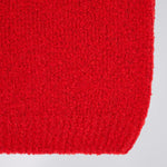 EDWIN Dun Textured Sweater in Fiery Red