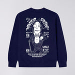 EDWIN Monsieur Sakana Sweat  in Maritime Blue