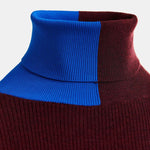 ESSENTIEL ANTWERP Iffort Bicolour Fitted Pull in Margot Mauve