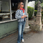 NEW DAY ORIGINALS Muse Reversible Cotton Jacket in Indigo