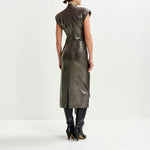 ESSENTIEL ANTWERP Iquarius Jersey Dress in Silver