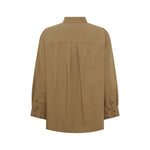 ANNE-MI Irissa Oversize Shirt in Ermine
